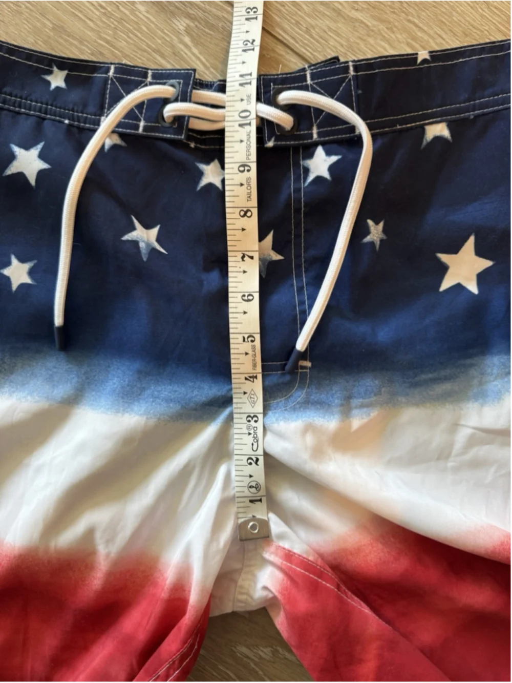 Polo Ralph Lauren USA Flag Swim Trunks Patriotic Americana Board Shorts Small